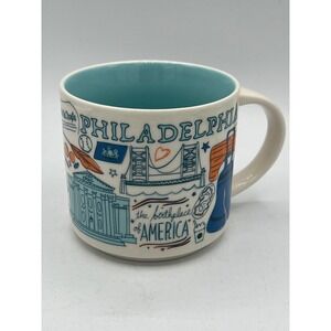 Starbucks Been There Series Philadelphia Mug 14 oz Coffee Mug 2018 Collectible